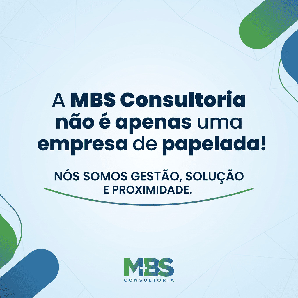 Imagem com a frase sobre a MBS onde diz que não é apenas uma empresa de papelada
