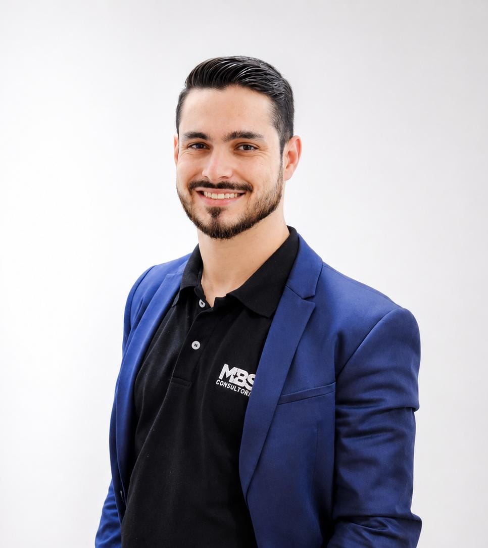 Foto de Matheus Bento, Sócio administrativo da MBS