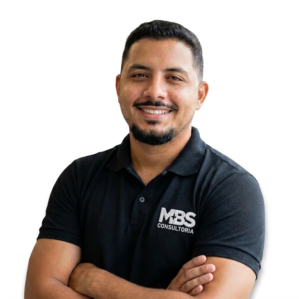 Foto de Matheus Sales, diretor executivo da MBS